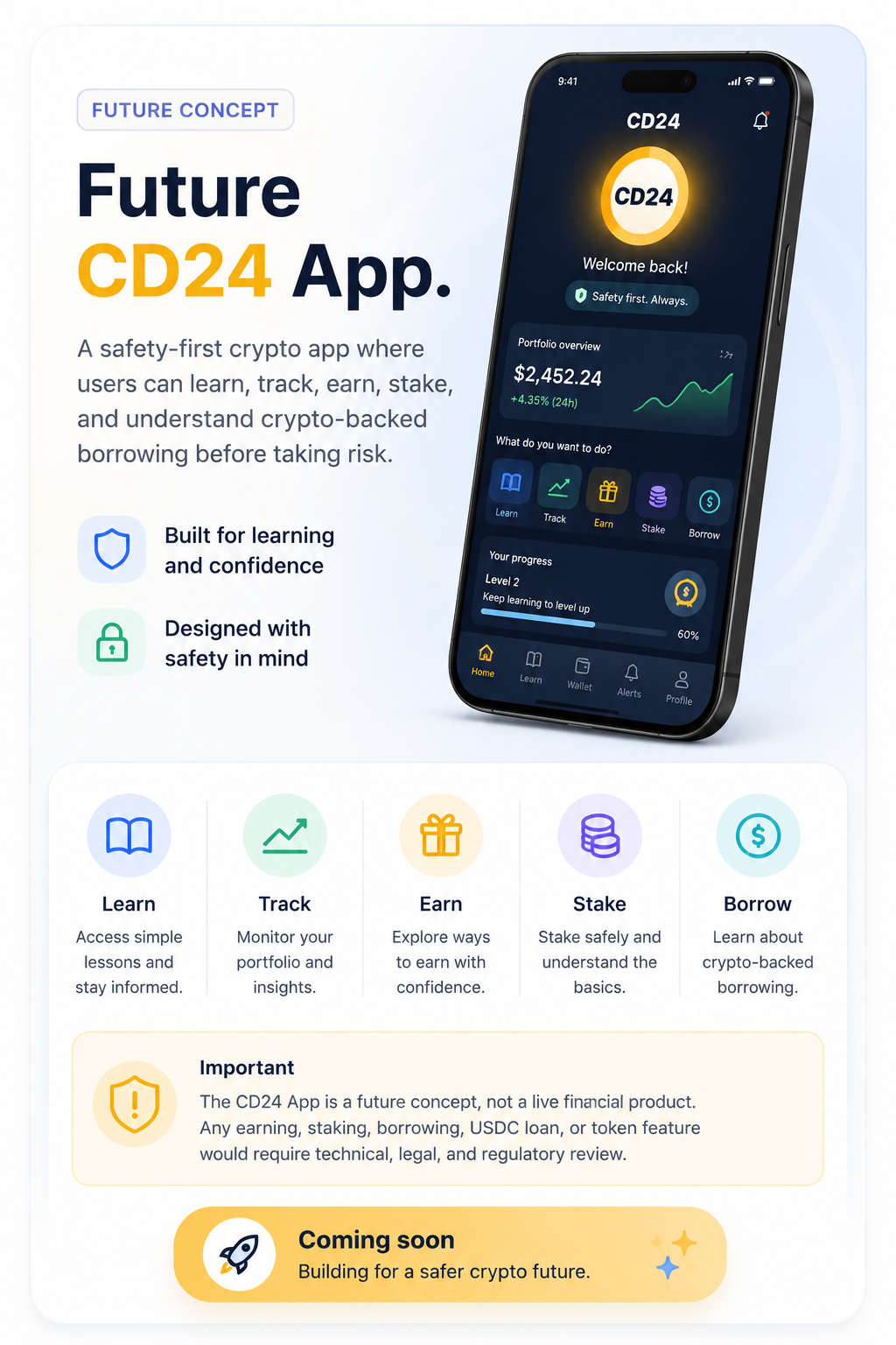 Future CD24 safety-first app concept