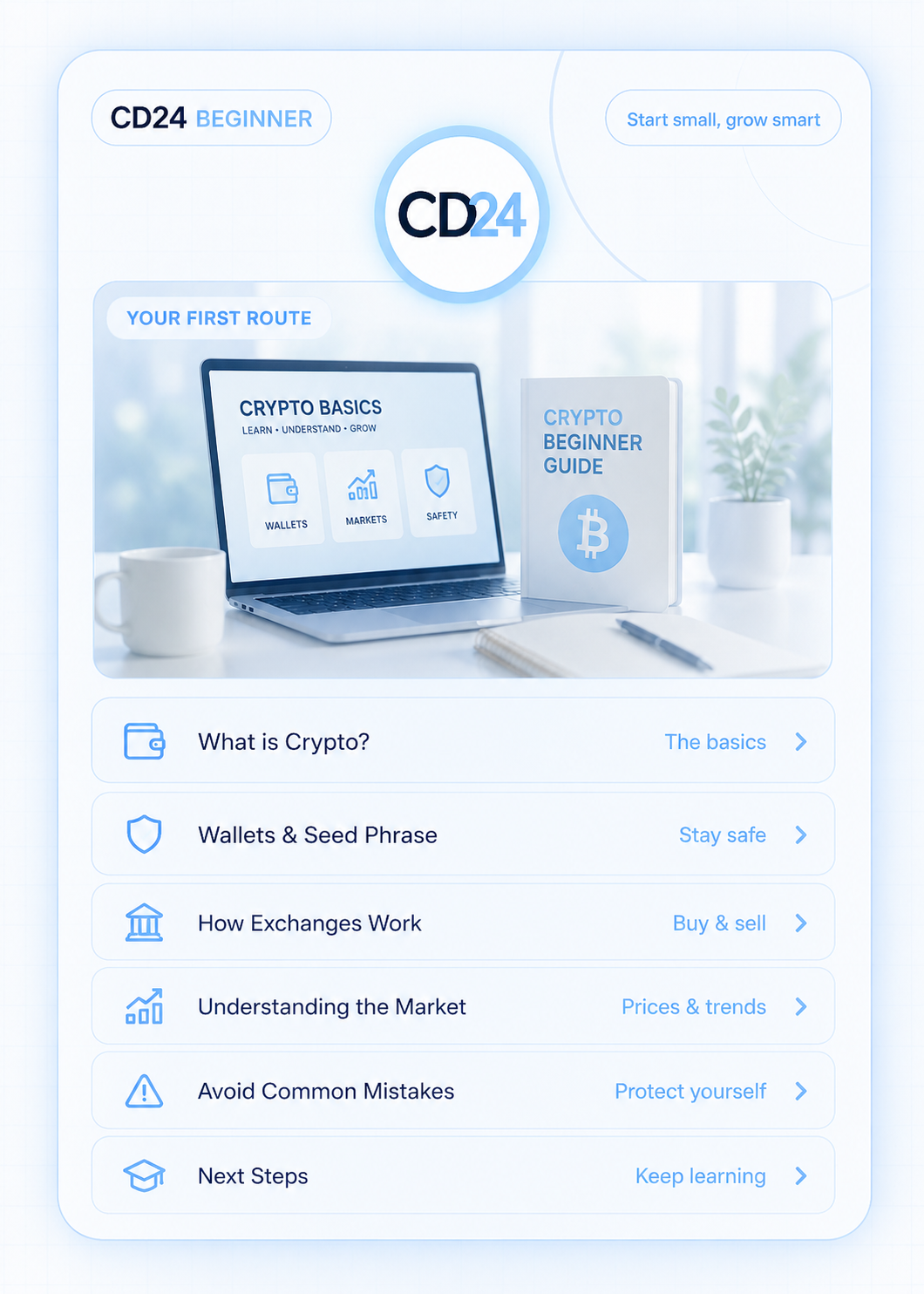 CD24 Beginner first learning route