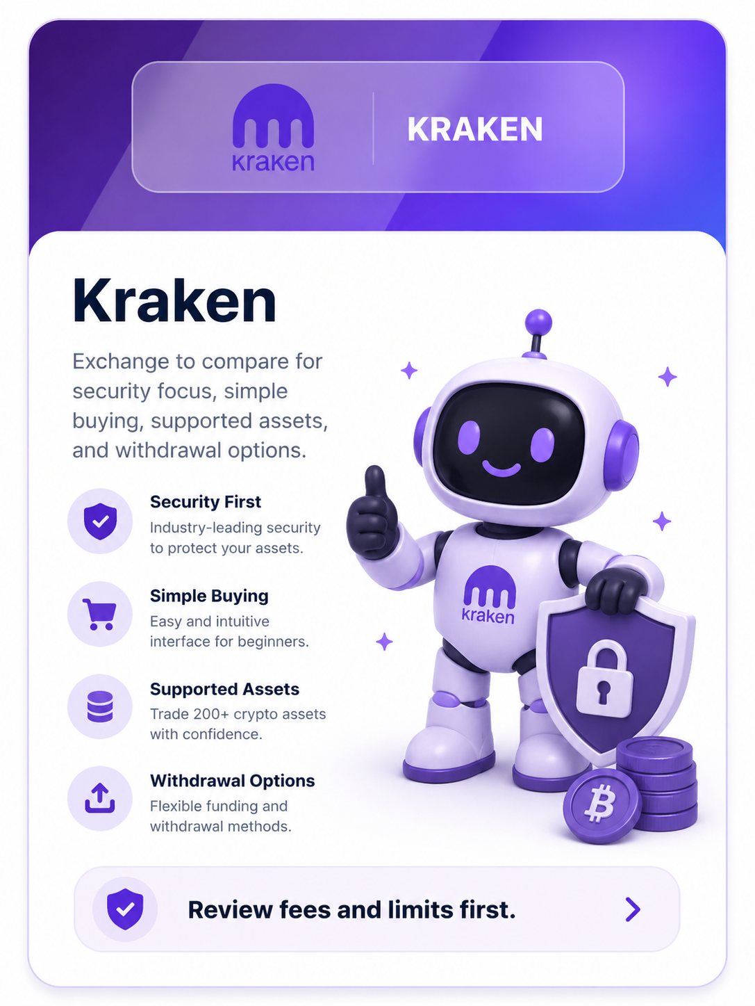 Kraken trading platform research card